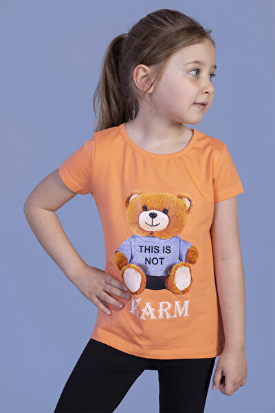 Toontoy Kids Kız Çocuk Tişört