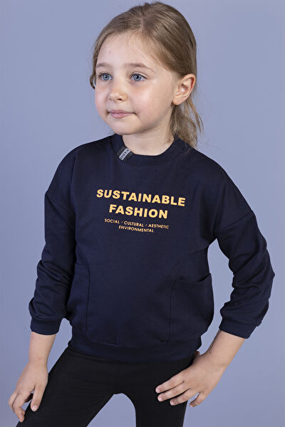 Toontoy Kids Kız Çocuk Sweatshirt
