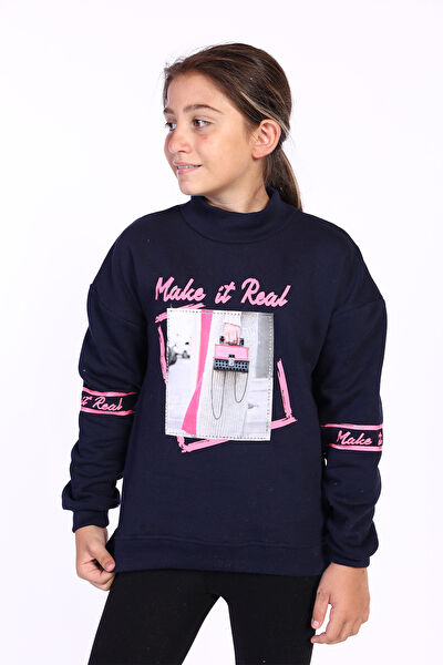 Toontoy Kids Kız Çocuk Sweatshirt