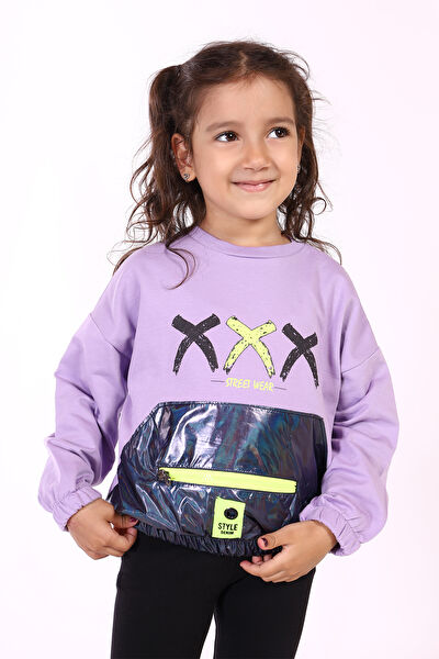 Toontoy Kids Kız Çocuk Sweatshirt