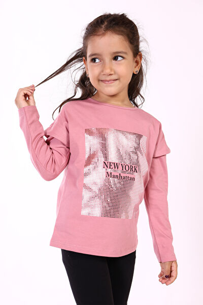 Toontoy Kids Kız Çocuk Tişört