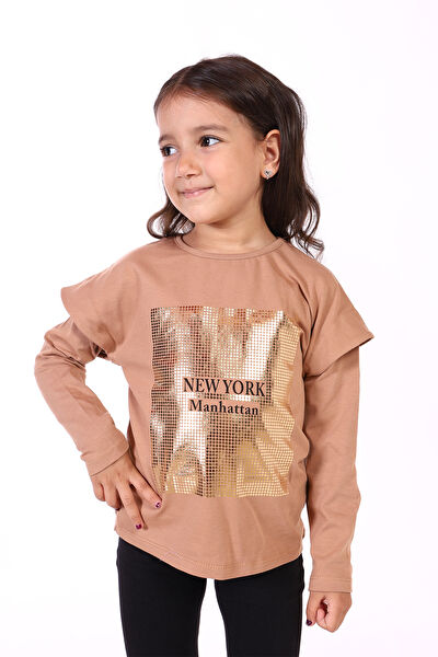 Toontoy Kids Kız Çocuk Tişört