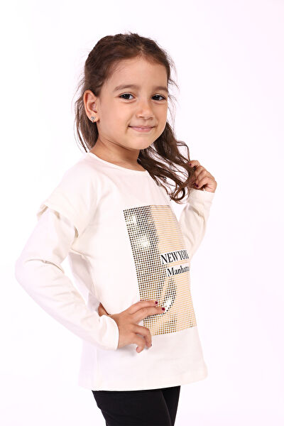 Toontoy Kids Kız Çocuk Tişört