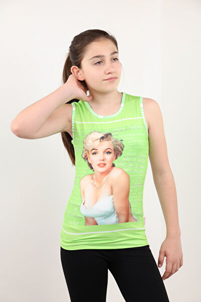 Toontoy Kids Kız Çocuk Atlet, Fanila