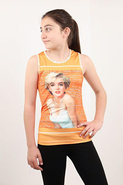 Toontoy Kids Kız Çocuk Atlet, Fanila