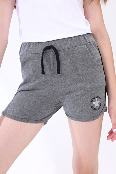 Toontoy Kids Kız Çocuk Şort, Bermuda, Kapri