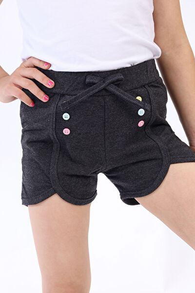 Toontoy Kids Kız Çocuk Şort, Bermuda, Kapri