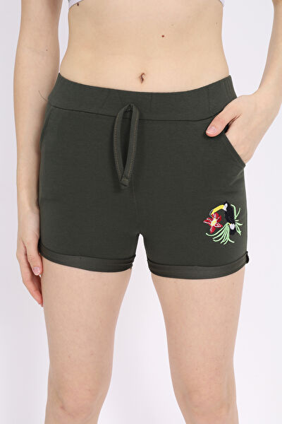 Toontoy Kids Kız Çocuk Şort, Bermuda, Kapri