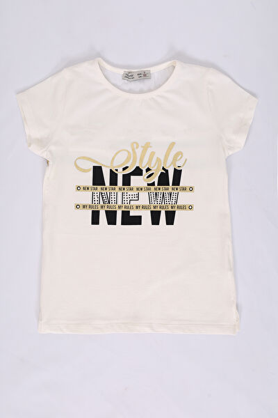 Toontoy Kids Kız Çocuk Tişört