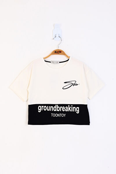 Toontoy Kids Kız Çocuk Tişört