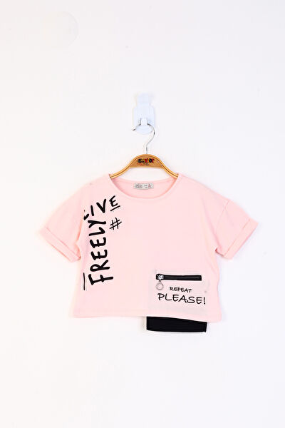 Toontoy Kids Kız Çocuk Tişört