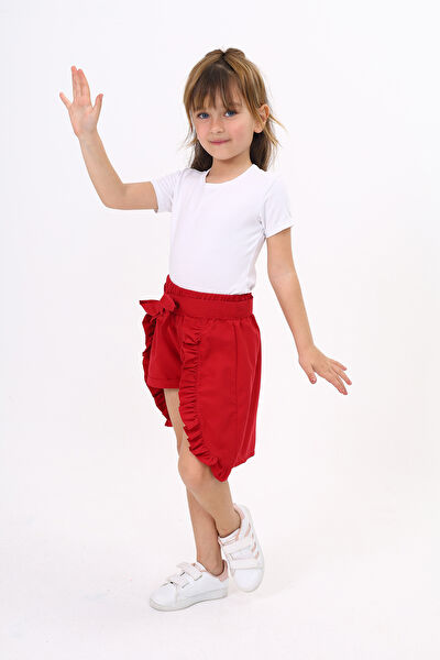 Toontoy Kids Kız Çocuk Şort, Bermuda, Kapri