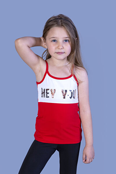 Toontoy Kids Kız Çocuk Atlet, Fanila