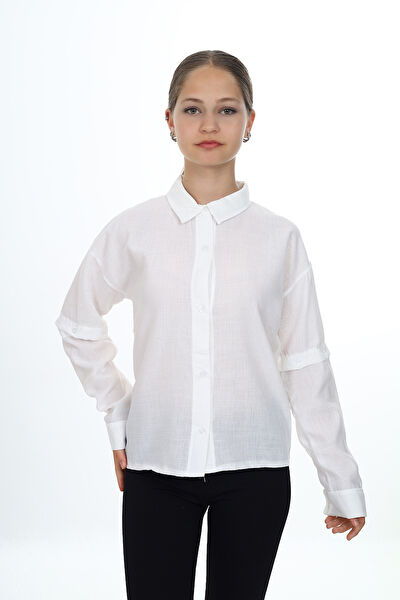 Toontoy Kids Kız Çocuk Gömlek