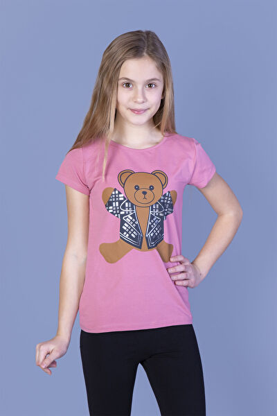 Toontoy Kids Kız Çocuk Tişört