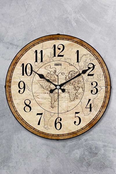 Emores Dekoratif Duvar Saati