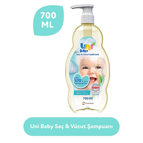 Uni Baby Bebek Saç, Vücut Şampuanı