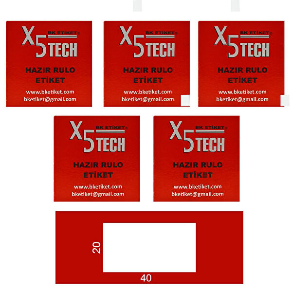 BK Etiket Etiket, Sticker