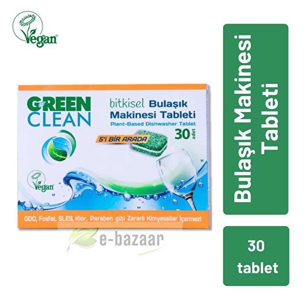 U Green Clean Bulaşık Makinesi Deterjanı