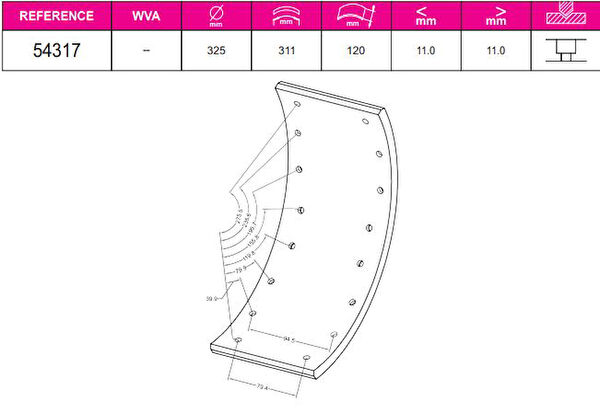 Universal Fren Balatası