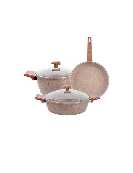 AR YILDIZ Tencere, Tava Seti