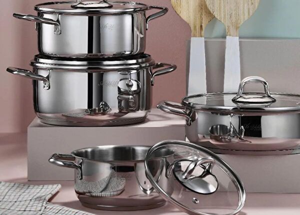 AR YILDIZ Tencere, Tava Seti