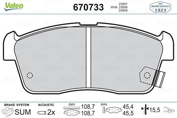 Valeo Fren Balataları