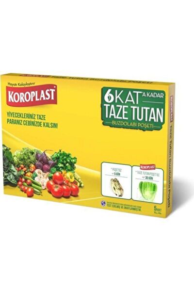 Koroplast Buzdolabı Poşeti