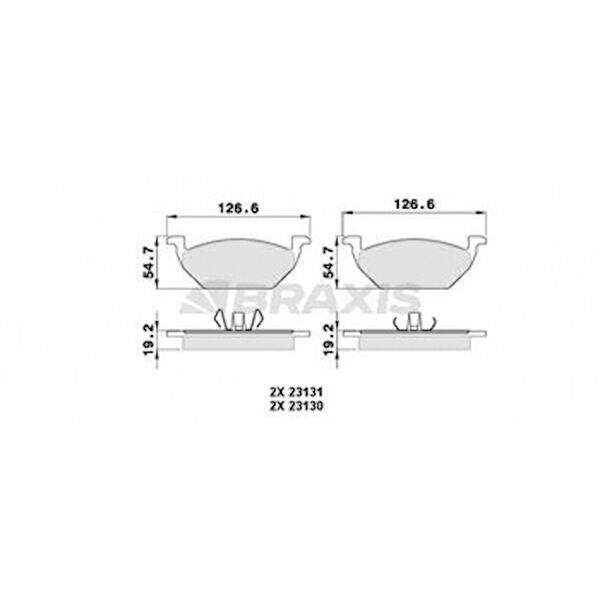 BRAXIS Fren Balataları