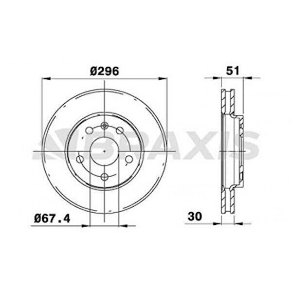 BRAXIS Fren Diskleri