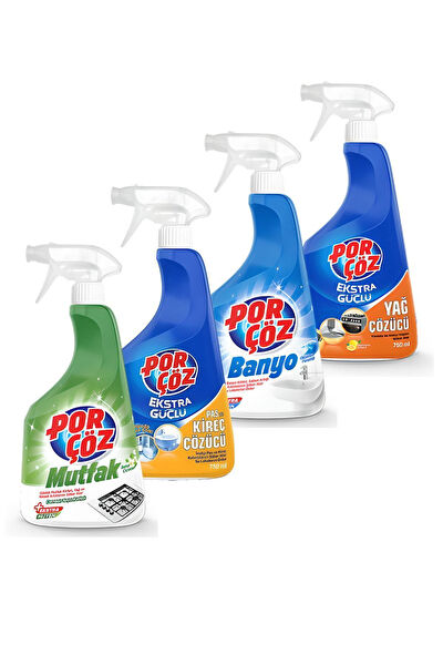 Porçöz Yağ, Kireç, Pas Çözücüler