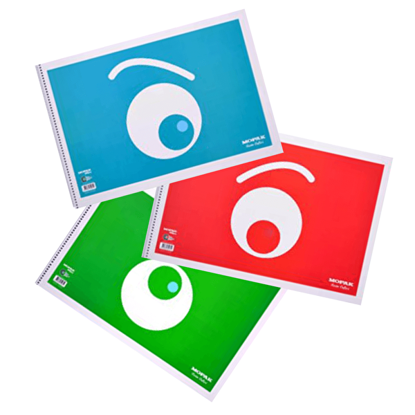 Mopak Resim Defteri, Kağıtları