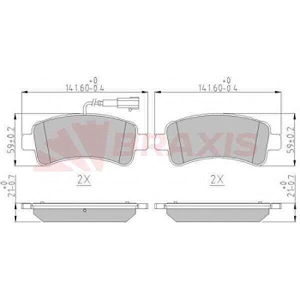 BRAXIS Fren Balataları