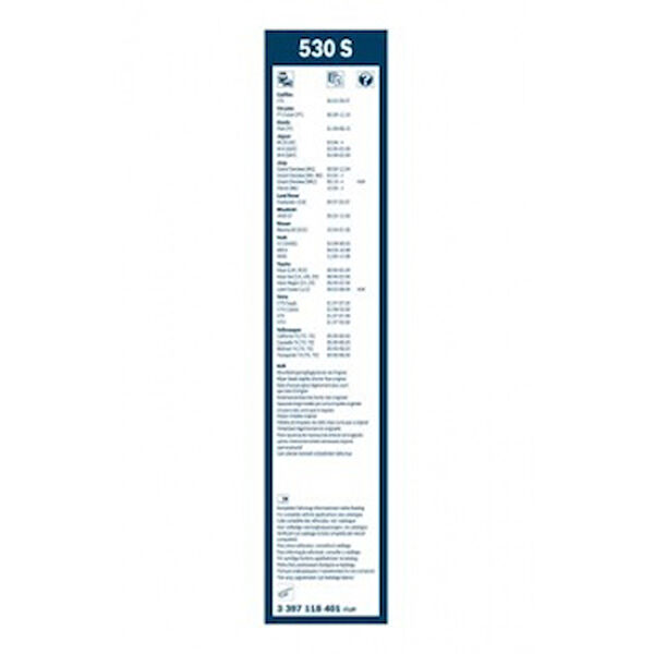 Bosch Silecek Süpürgesi