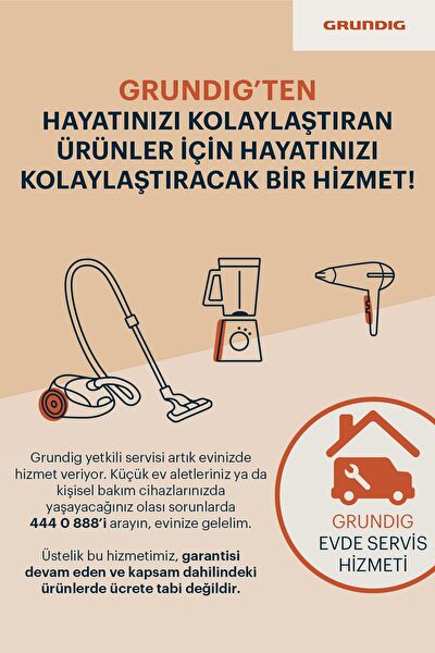 Grundig Buharlı Pişiriciler