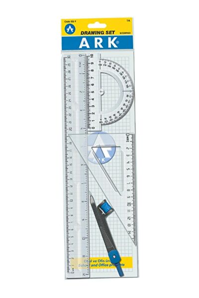 Ark Cetvel, Çizim Gereçleri