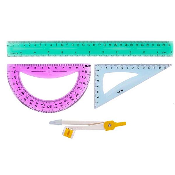 Ark Cetvel, Çizim Gereçleri