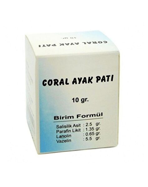 CORAL Ayak Kremi