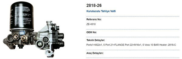 MAY FREN-AV Fren & Fren Ekipmanları