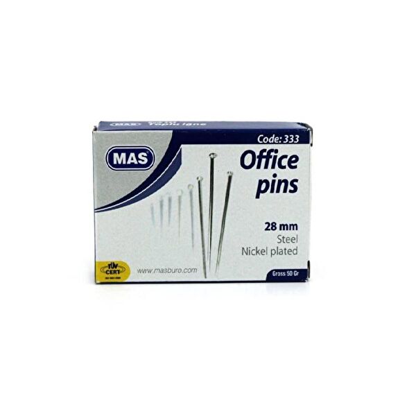 Mas Ataş, Toplu İğne, Raptiye, Mandal