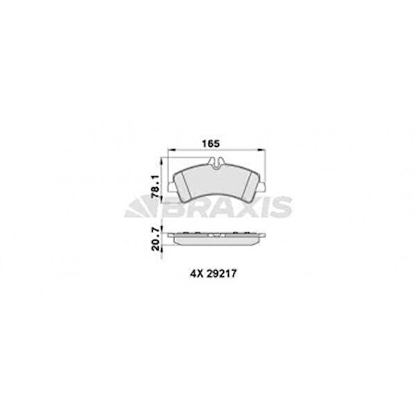 BRAXIS Fren Balataları