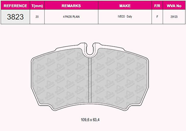 Universal Fren Balatası