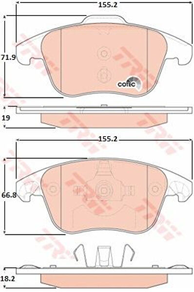 TRW Fren Balataları