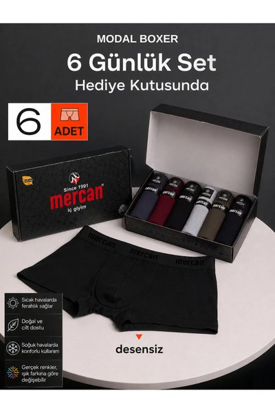 Mercan Erkek Boxer, Slip, Külot