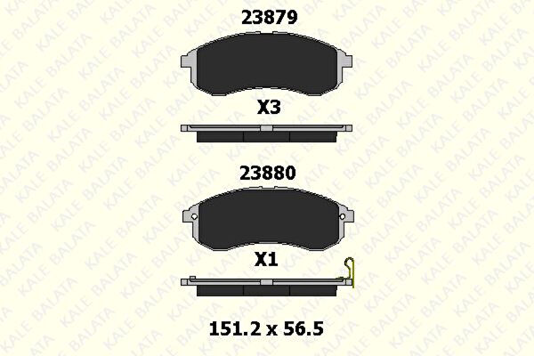 KALE Fren Balataları