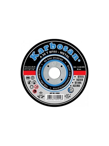 Karbosan Kesici Disk