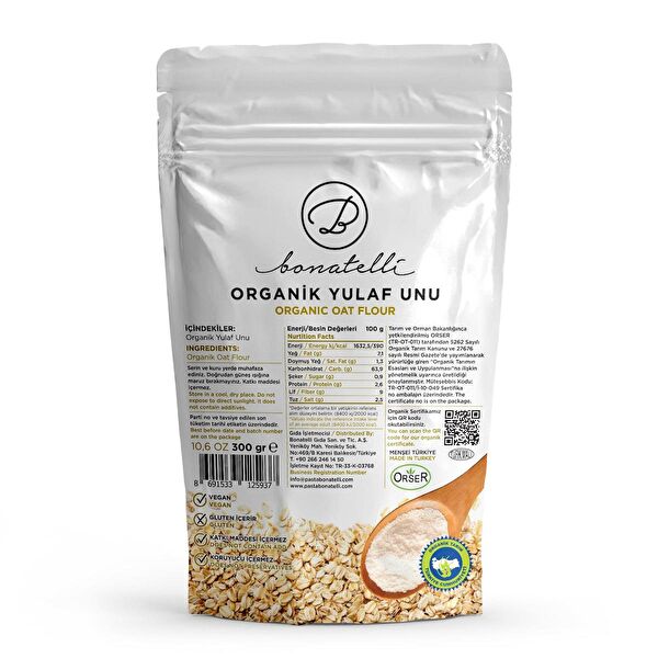 Bonatelli Organik Tahıl Ürünleri