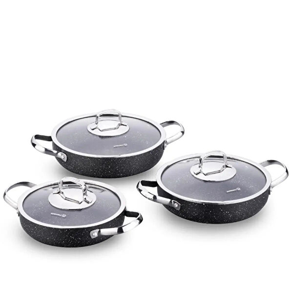 Korkmaz Tencere, Tava Seti