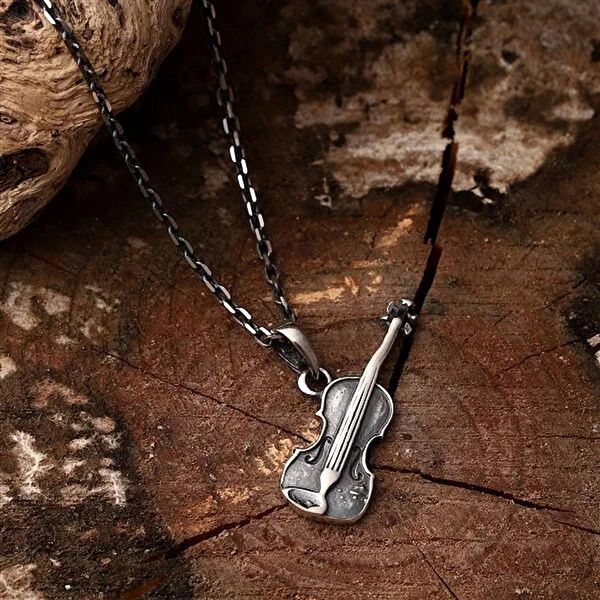 İpek Silver Kolye, Zincir, Künye