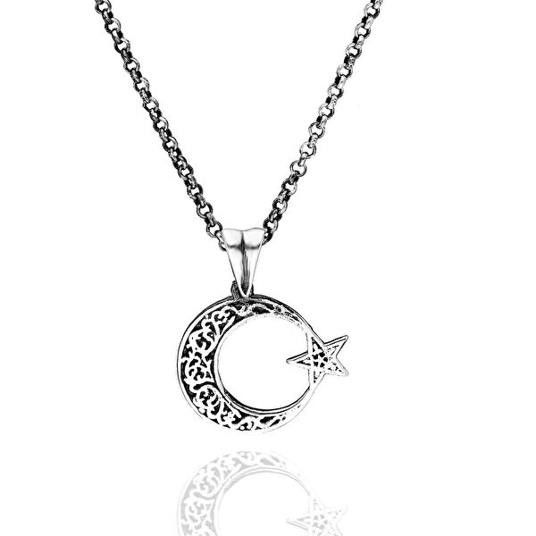 İpek Silver Kolye, Zincir, Künye